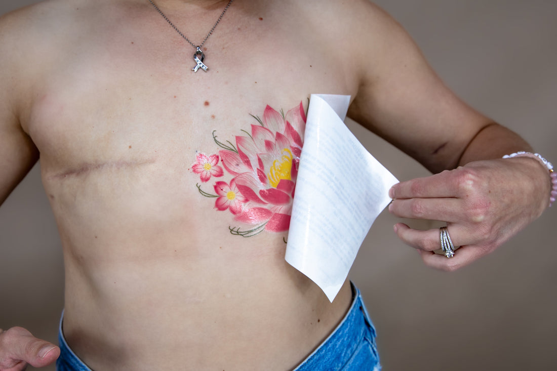 12 Beautiful Temporary Tattoos for Mastectomy and Breast Reconstruction Scars