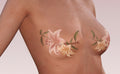 Lily Breast Tattoo